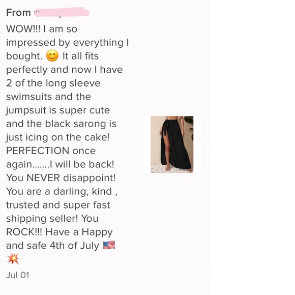 Black Sarong Skirt - Picture 8 of 13